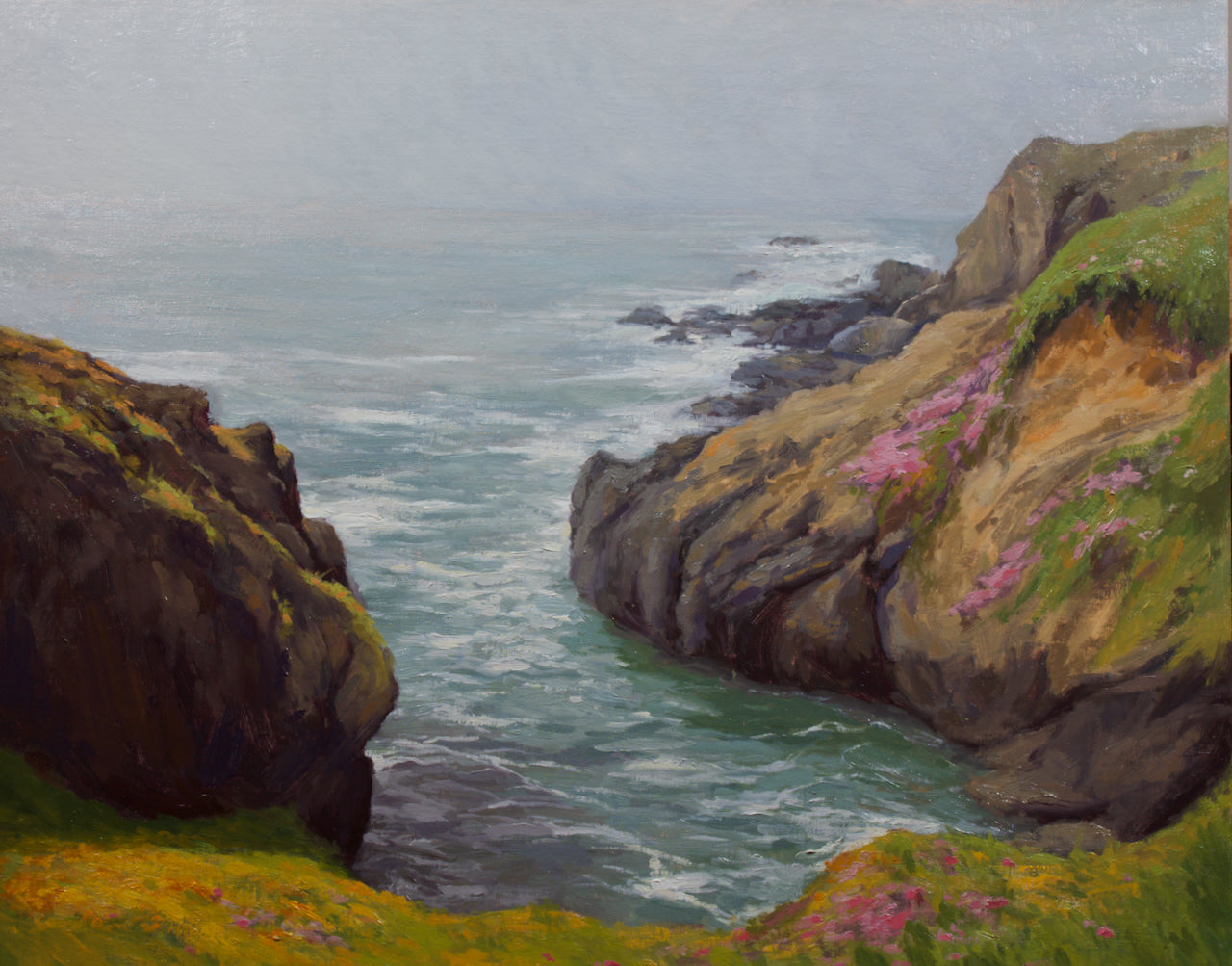 Foggy Coast - 16x20"