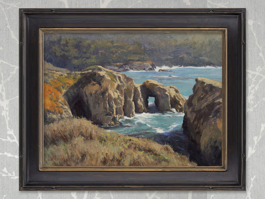 Point Lobos Arches - 18x24"