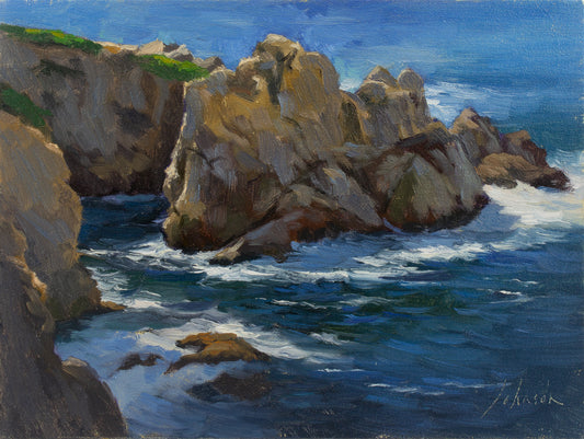 The Hike Was Worth It 9x12" - (Travis Hall Fine Art)