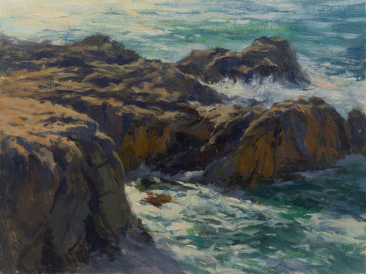 Asilomar Tides 9x12" - (Travis Hall Fine Art)