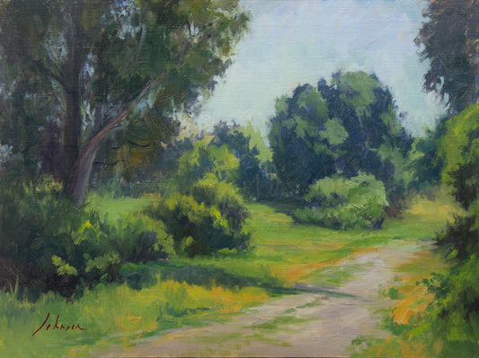 Along Cañada - 9x12"