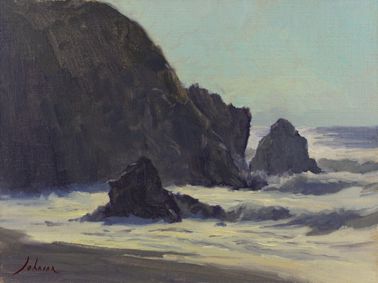 Coastal Silhouettes - 9x12"