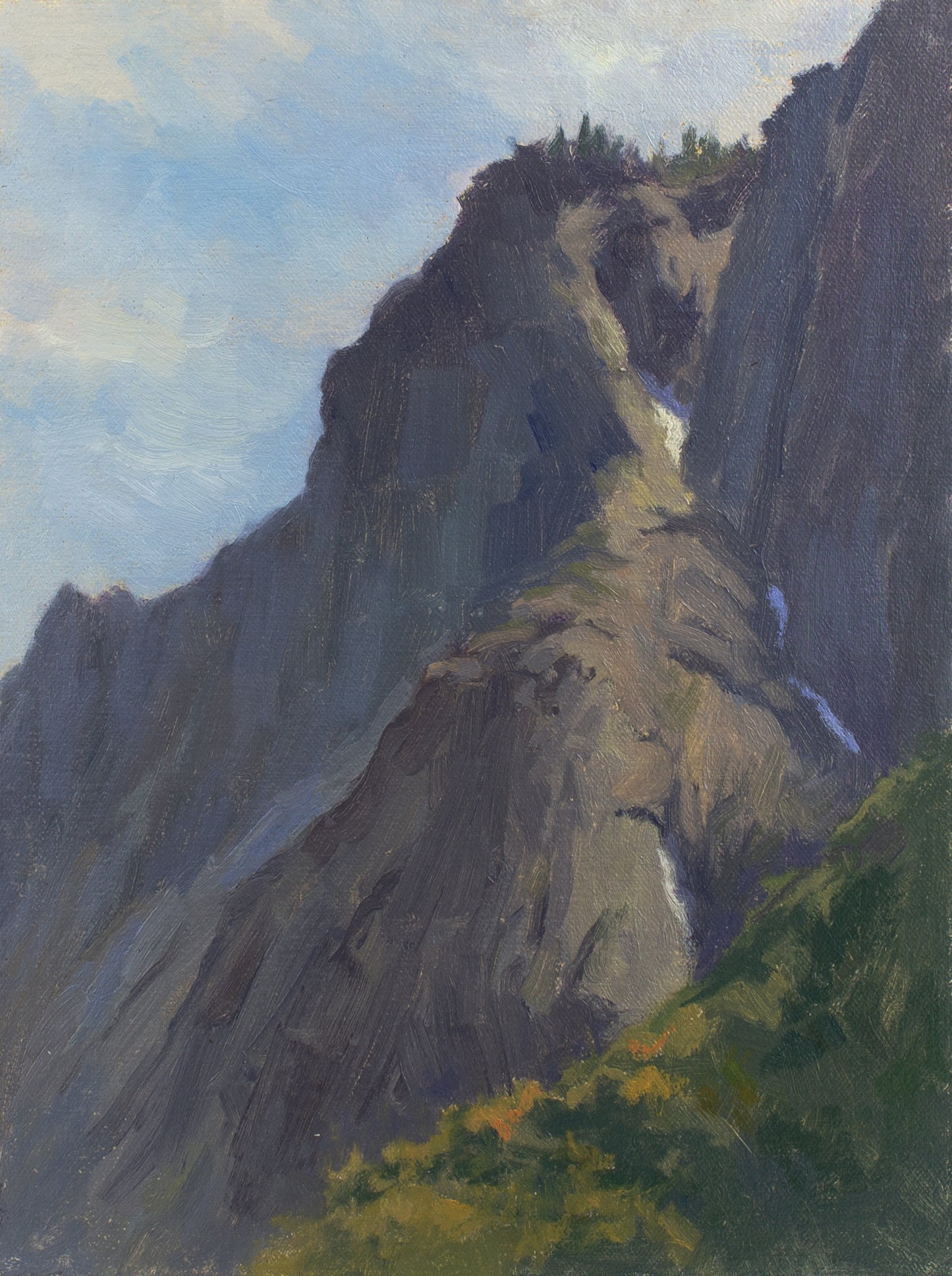 Glacier Point - 12x9"