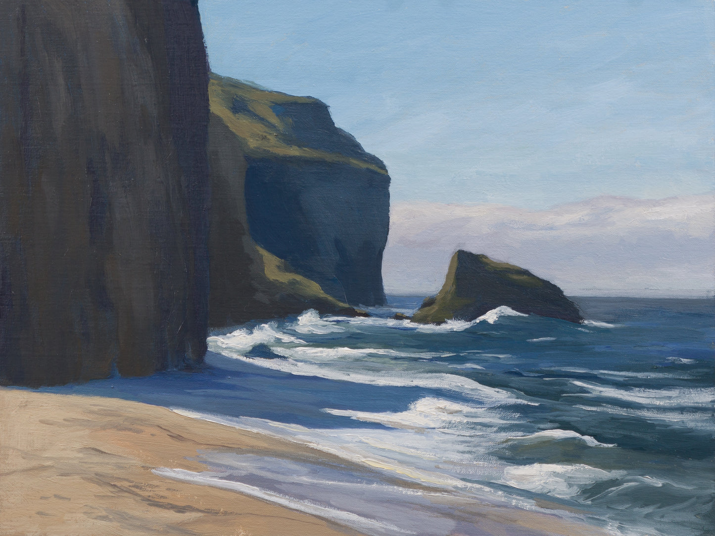 Martin's Beach - 9x12"