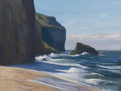 Martin's Beach - 9x12"