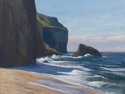 Martin's Beach - 9x12"