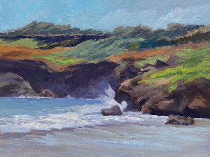 Shipwreck Beach - 9x12"