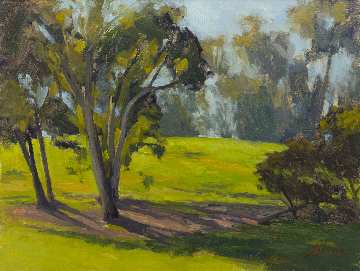 Spring Field - 9x12"