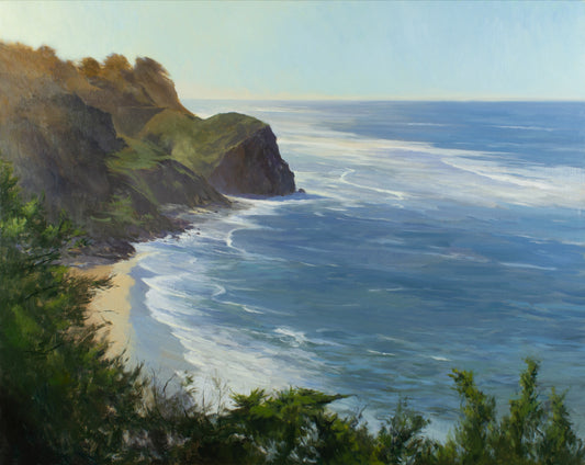 Upon Moss Beach - 24x30"