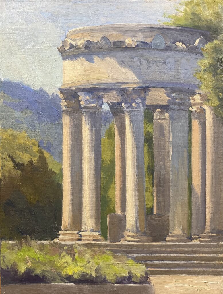 Water Temple - 12x9"