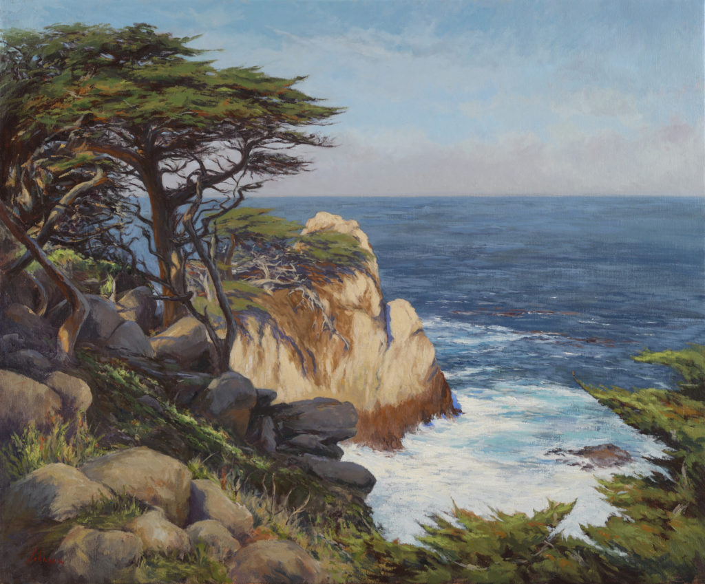 <strong>In Search of Guy Rose - 30x36&quot;</strong><br>Oil on Canvas - Available - $3,250