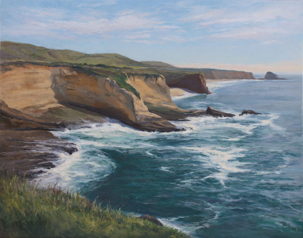 <strong>Davenport Cliffs - 24x30&quot;</strong><br>Oil on Canvas - Available - $2,160